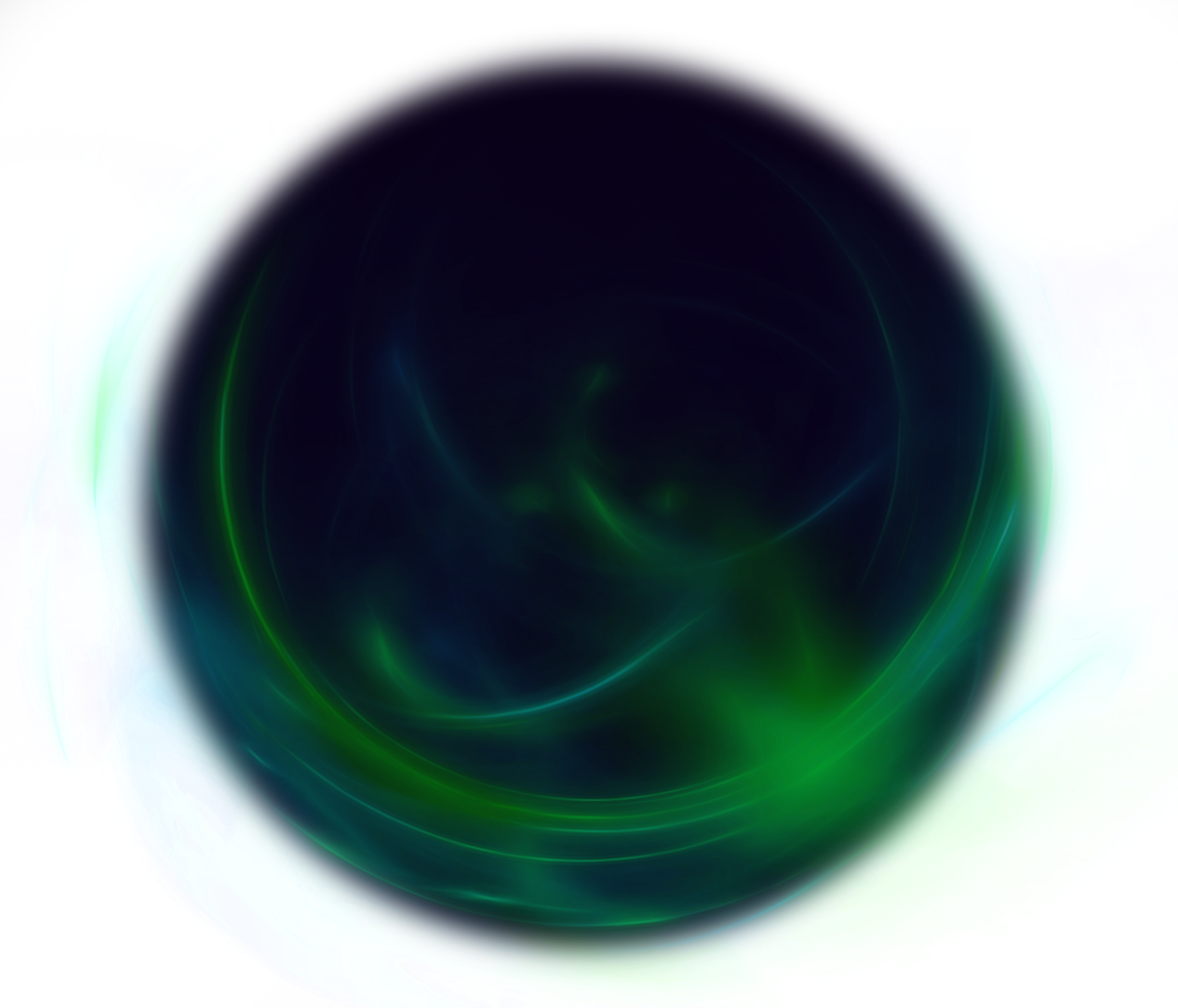 green waves