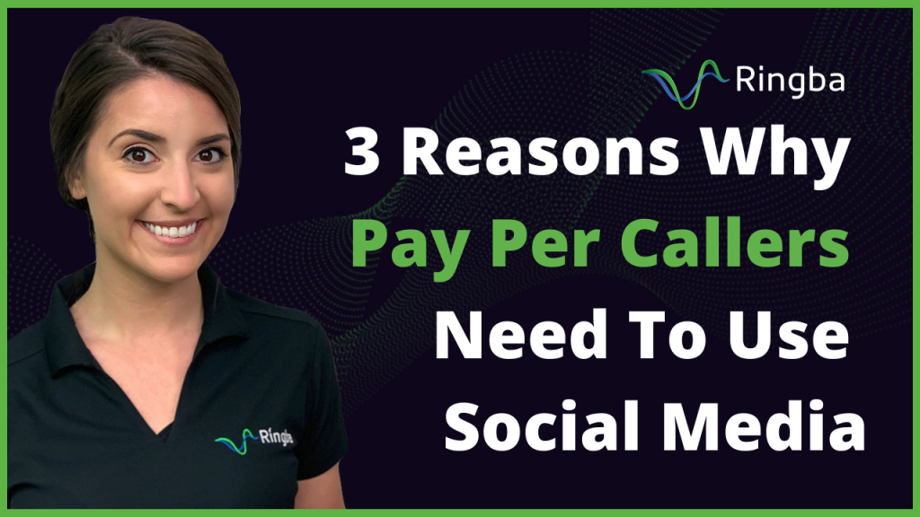 3 Reasons Why Pay Per Callers Need To Use Social Media