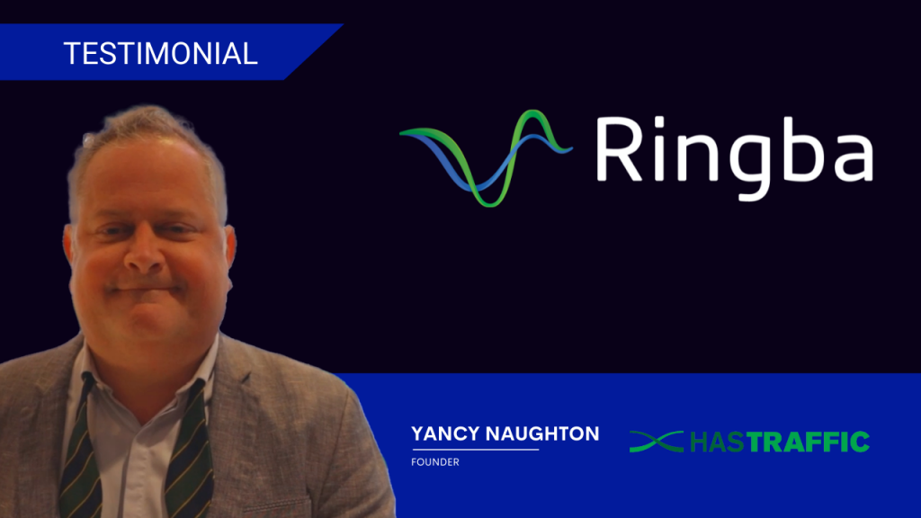HasTraffic Ringba Testimonial Featuring Yancy Naughton, Founder