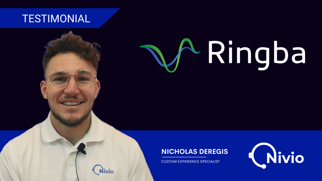 Nivio Ringba Testimonial Featuring Nicholas DeRegis, Custom Experience Specialist