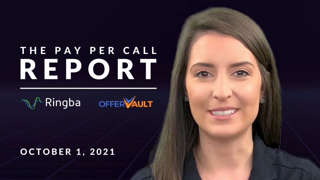 The Pay Per Call Report: October 1, 2021