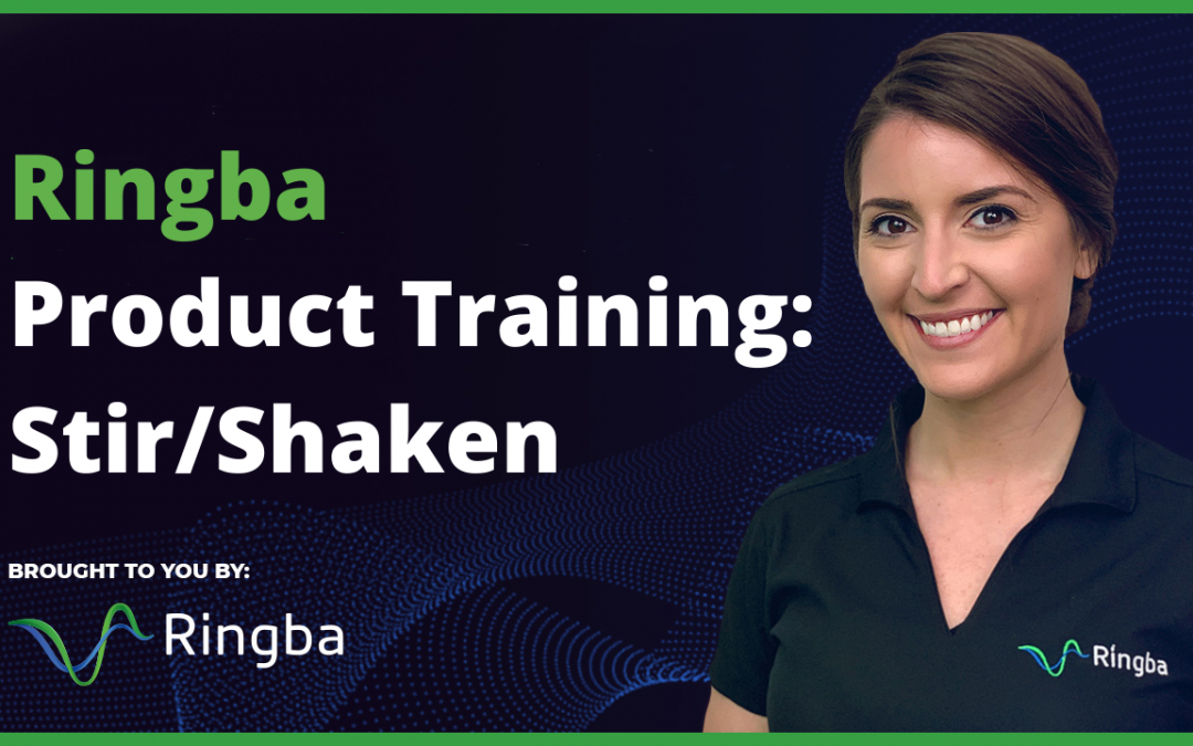 Ringba Product Training: Stir/Shaken