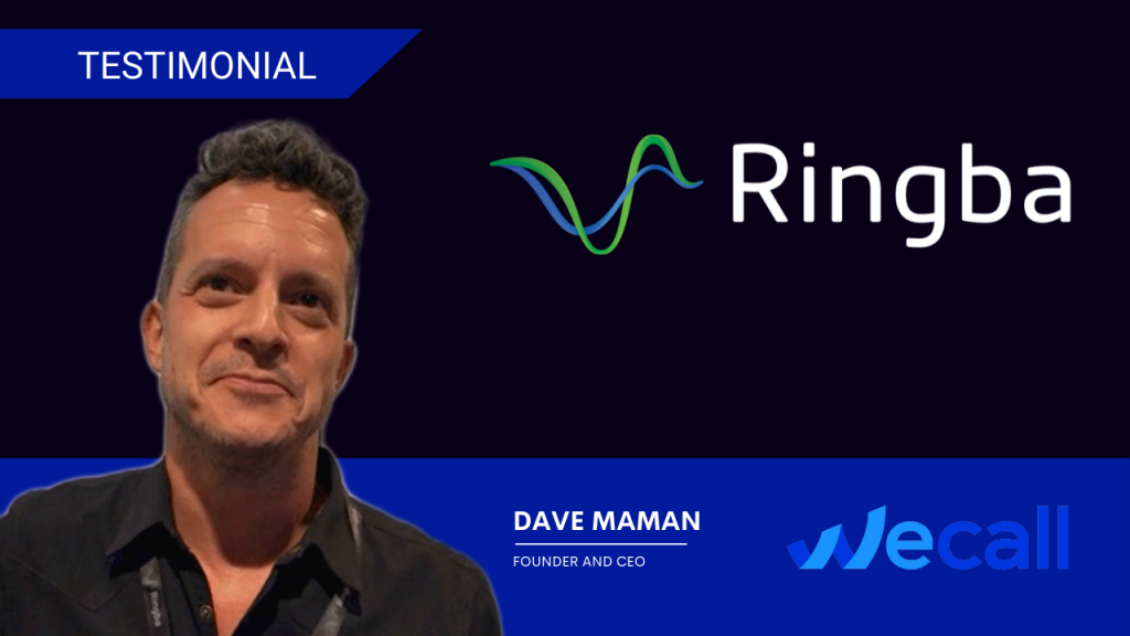 WeCall Ringba Testimonial Featuring Dave Maman, Founder and CEO