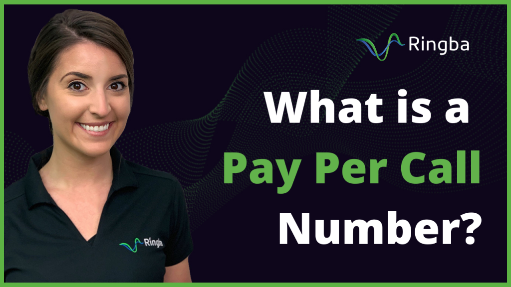 What is a Pay Per Call Number?